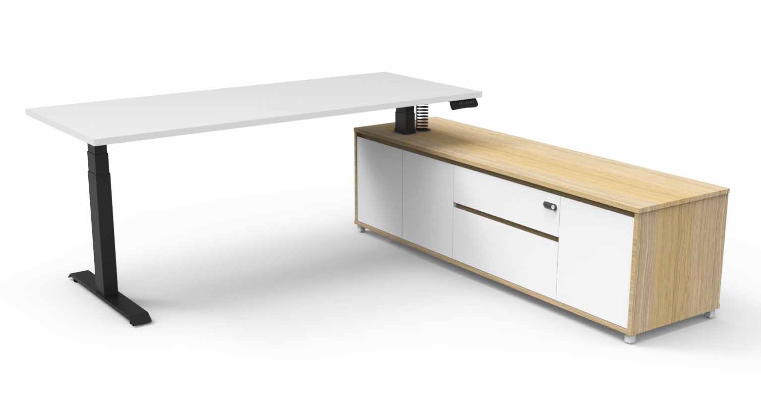 Boost+ Height Adjustable Executive Desk